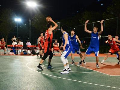 第三届“粤海杯”体育节高新区社区企业篮球赛收官