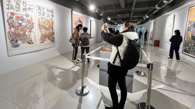 “笔墨丹青绘湾区——庆祝香港回归祖国25周年美术作品展”亮相