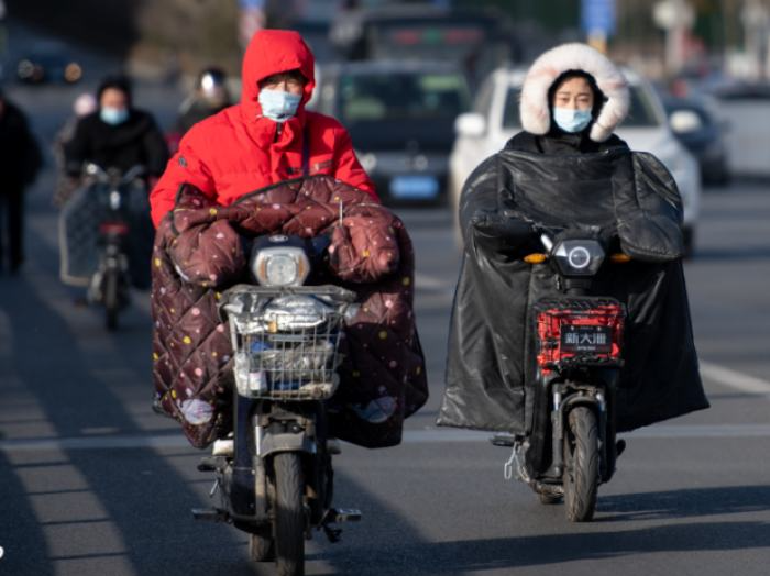 寒潮橙色预警继续！8省区部分地区降温可达14至16℃