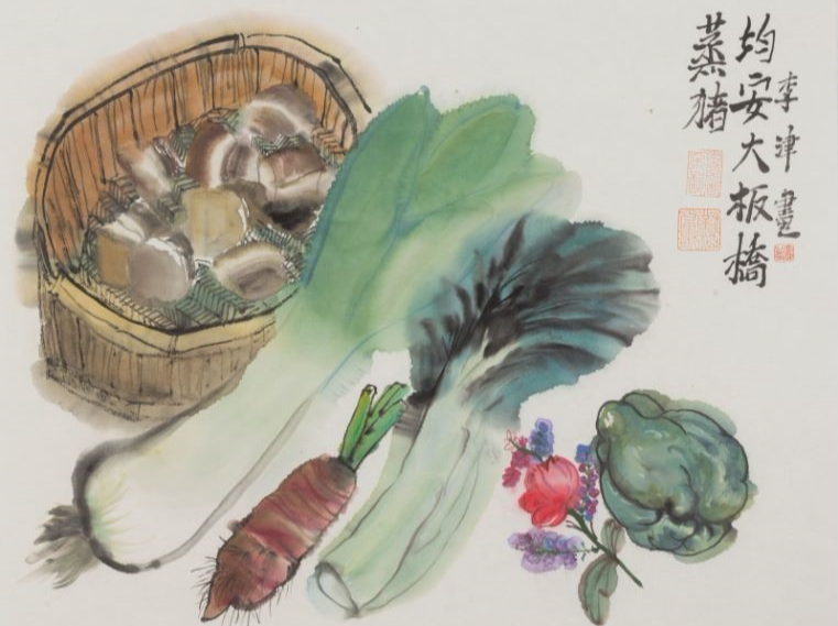 当中国画遇到食与肉，便有了这个津津有味的画展！