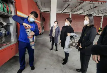 马田商会爱心企业走访慰问消防救援站