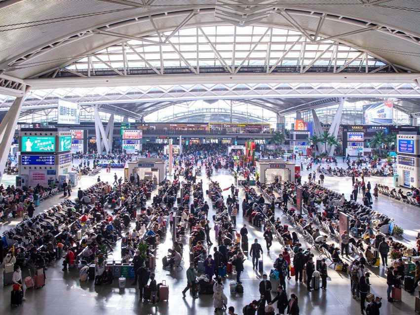广州南站16日预计发送客流超过2019年春运同期