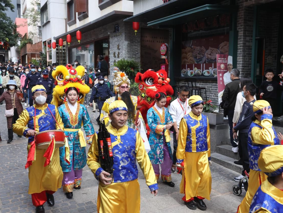 大年初五“迎财神”！南头古城“五路财神”送祝福