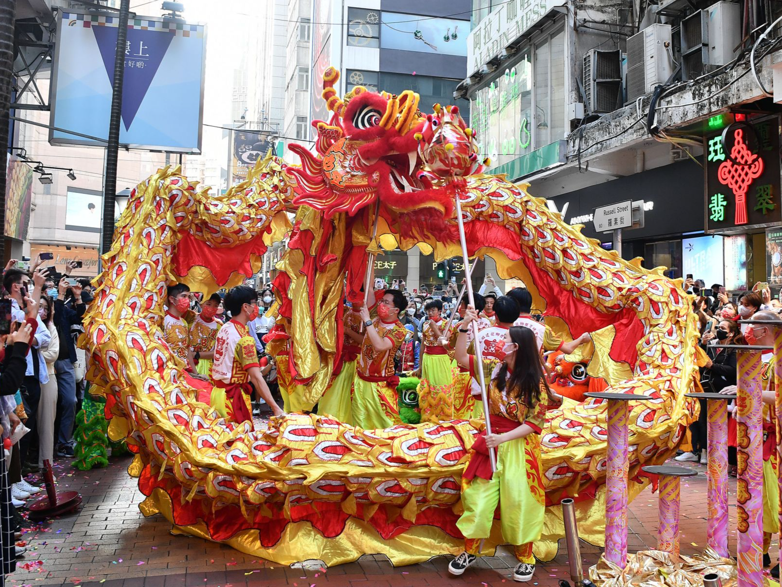 香港：喜庆气氛迎新春