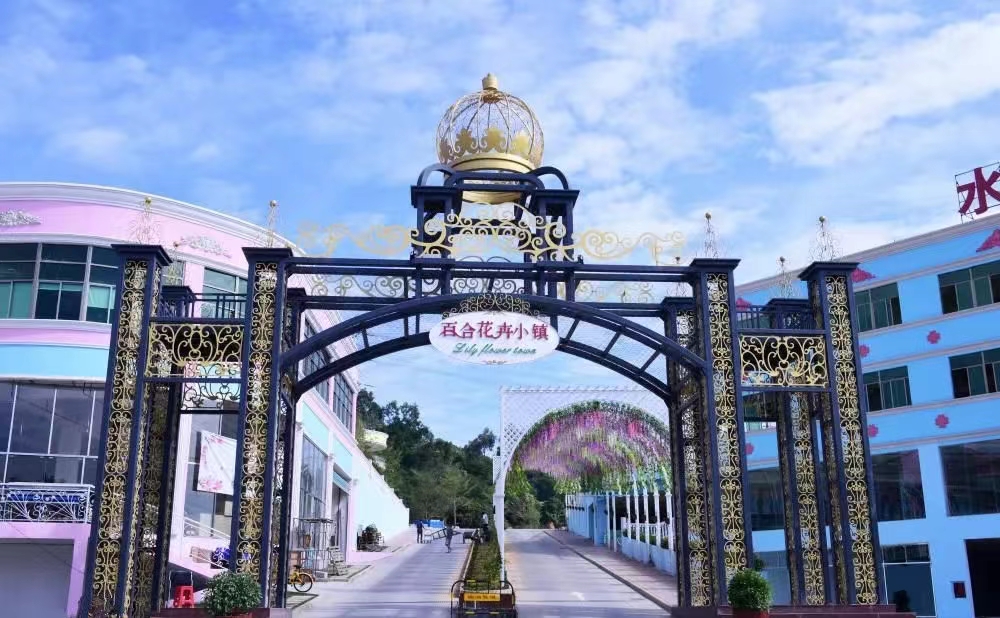 龙岗百合花溪谷：花卉市场“年”味渐浓