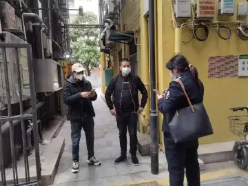 春运高峰期新湖街道网格员开展“房人”信息大清查 