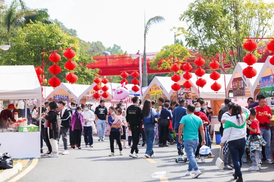逛新春市集、享快闪美食、品云滇咖啡......吃货们快来虹桥公园品年味