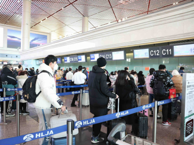 持续至1月31日！哈尔滨机场迎来返程客流高峰