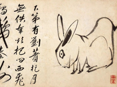 300多年前画册中，有只“方”兔子