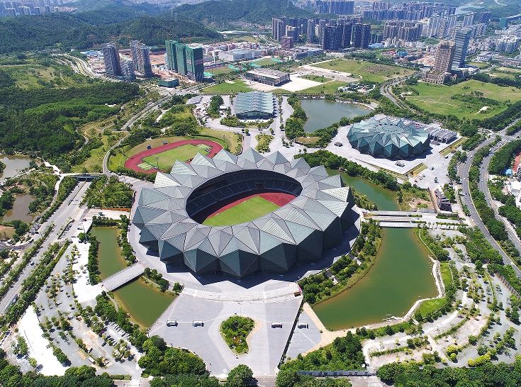 1月17日至27日，龙岗大运中心五大运动项目免费对市民开放