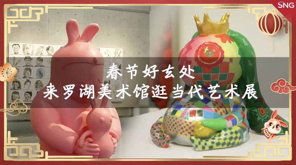 网络中国节 | 春节来罗湖美术馆逛当代艺术展
