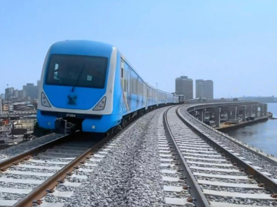 中企承建尼日利亚拉各斯轻轨蓝线项目一期正式通车