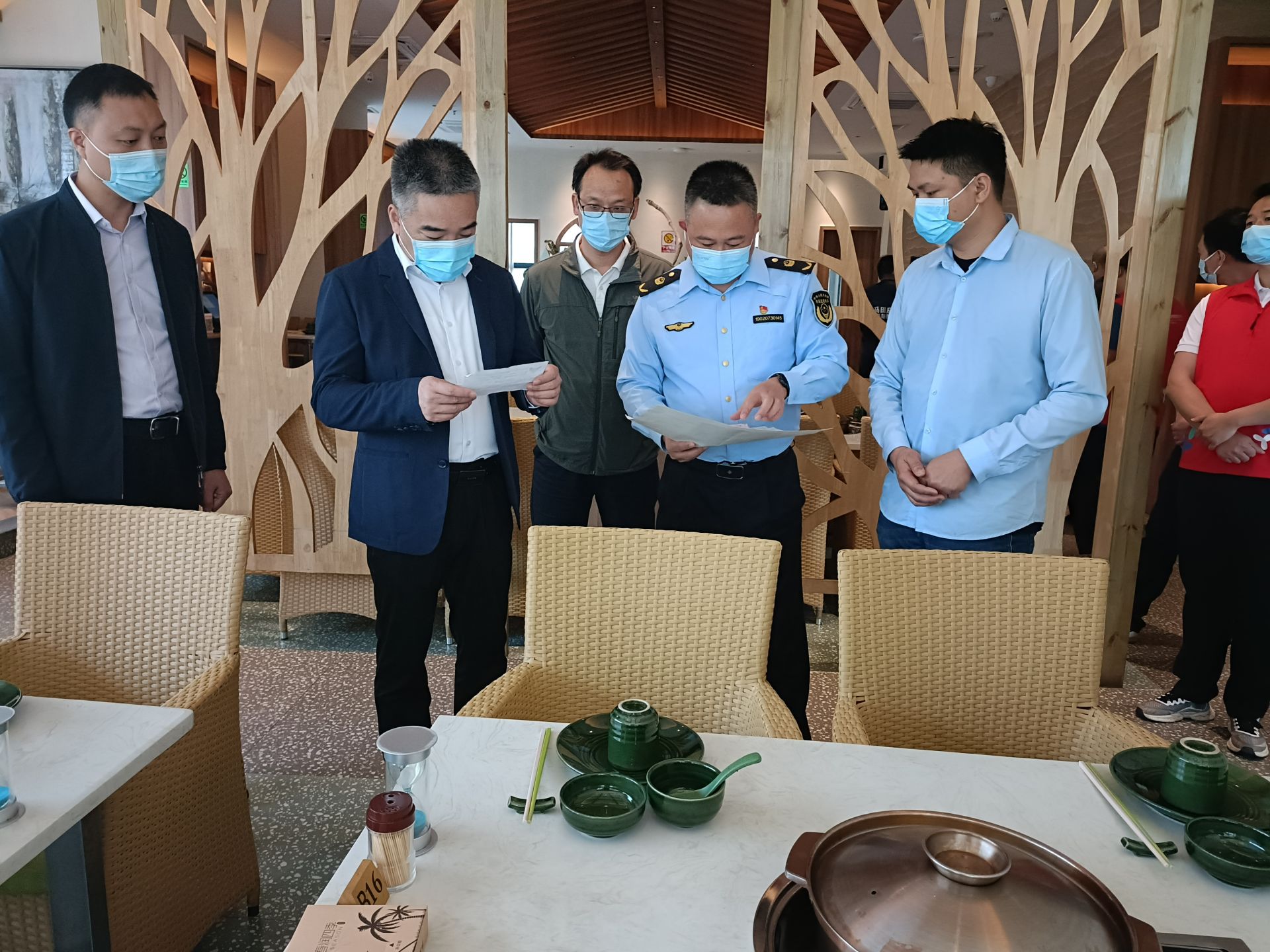 光明区马田街道开展食品安全“两个责任”和农贸市场文明创建督导