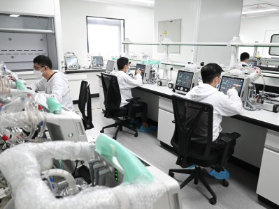 深圳造首个国产ECMO短短3周时间成功产出300台