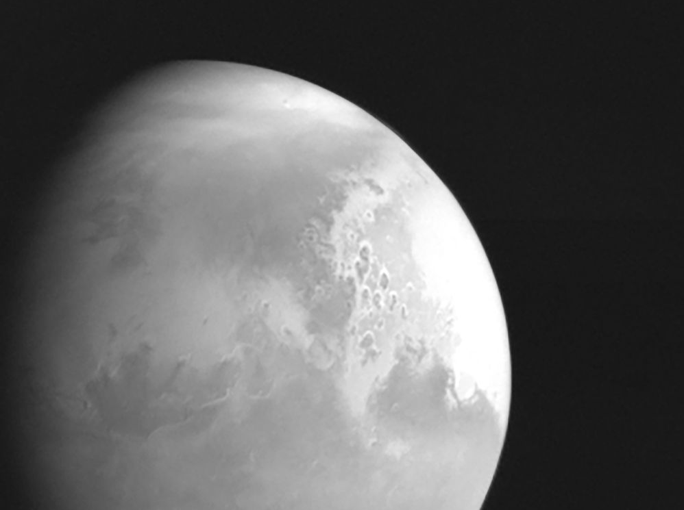 天问一号火星环绕器“上岗”两周年 持续开展多维度探测