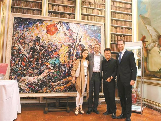 从“借光”到“造光”！听中国演画先行者黄凤荣讲述“中国演画从大芬走向世界”