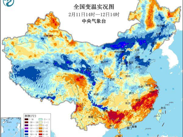 同一天南北温差70℃！降温即将深入南方，湿冷又来了