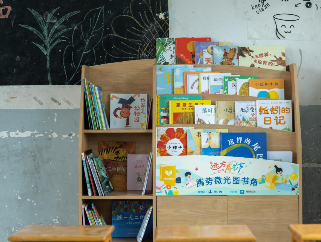 远方有书声 深企走进湖南上坪小学开展阅读推广日
