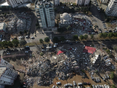无人机看土耳其地震灾区