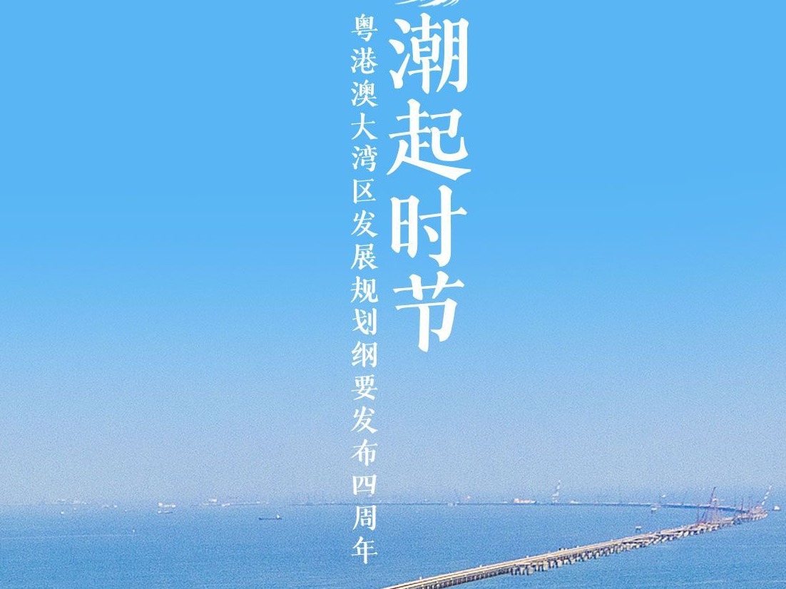 潮起时节，高质量发展看湾区