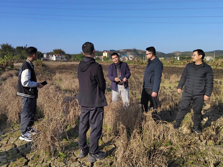 抢农时开荒地备春耕 惠州科技特派员在行动