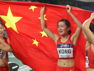 中国短跑女将孔令微宣布复出