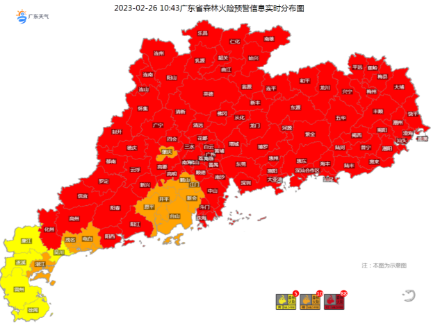 广东天气：晴燥继续控场，早晚寒凉