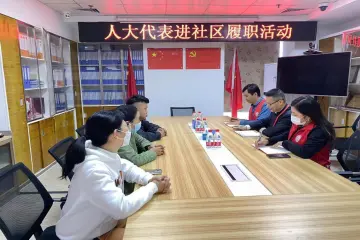 人大代表走进翠达社区共商社区“疑难杂症” 