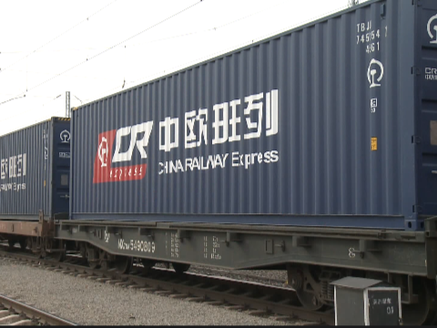 今年前两个月经满洲里铁路口岸进出境中欧班列数量达765列