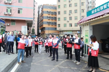 凤凰街道开展文明城市创建模拟实地测评
