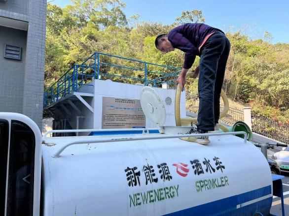 小型再生水处理站扎根大鹏机关 助力打造鹏城高质量节水典范
