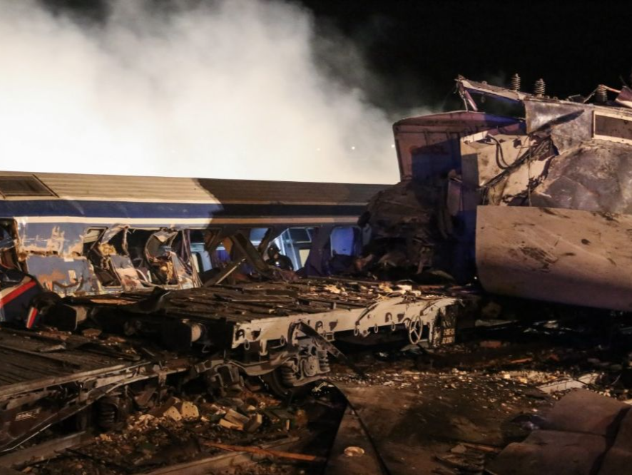希腊列车事故死亡人数升至57人 车站站长受多项罪名指控