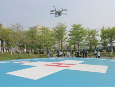 仅需40-50分钟！深圳无人机送血运输航线首飞成功
