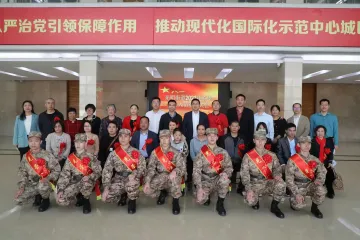 光明街道举行2023年春季新兵入伍欢送大会
