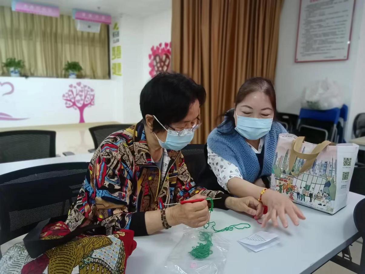 手工编织人生 幸福温暖你我