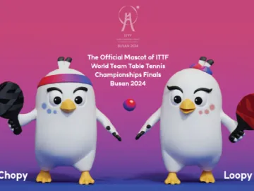 2024年釜山世乒团体赛会徽和吉祥物公布