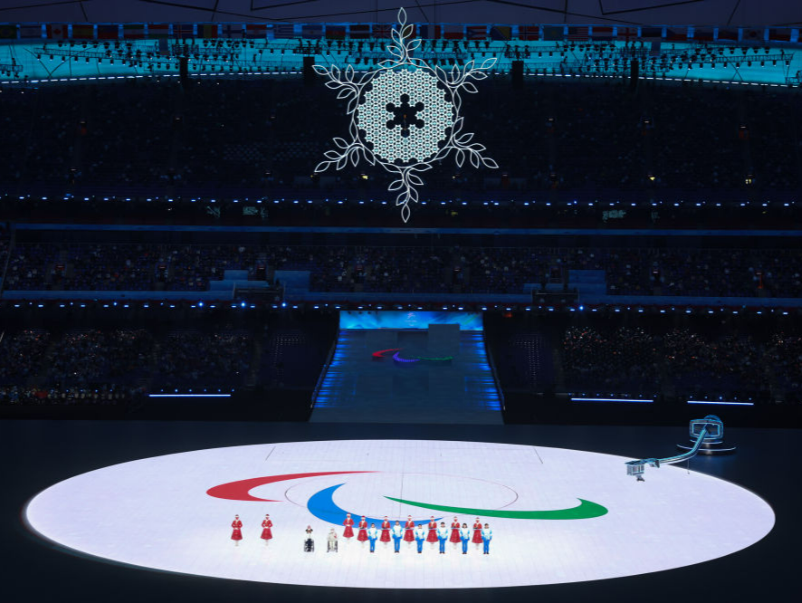 一年前的今天 北京冬残奥会开幕了   
