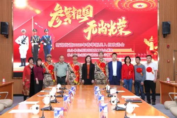 新湖街道举行2023年春季入伍新兵欢送会