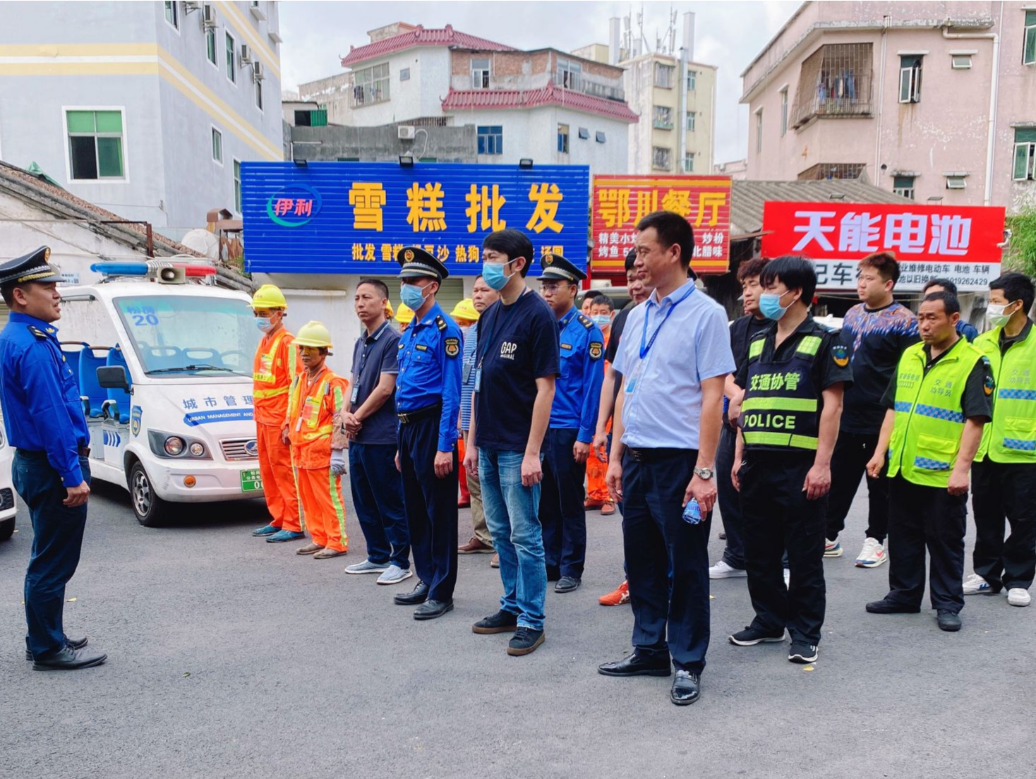全员上阵 立说立行！楼岗社区联合治理、共建家园行动