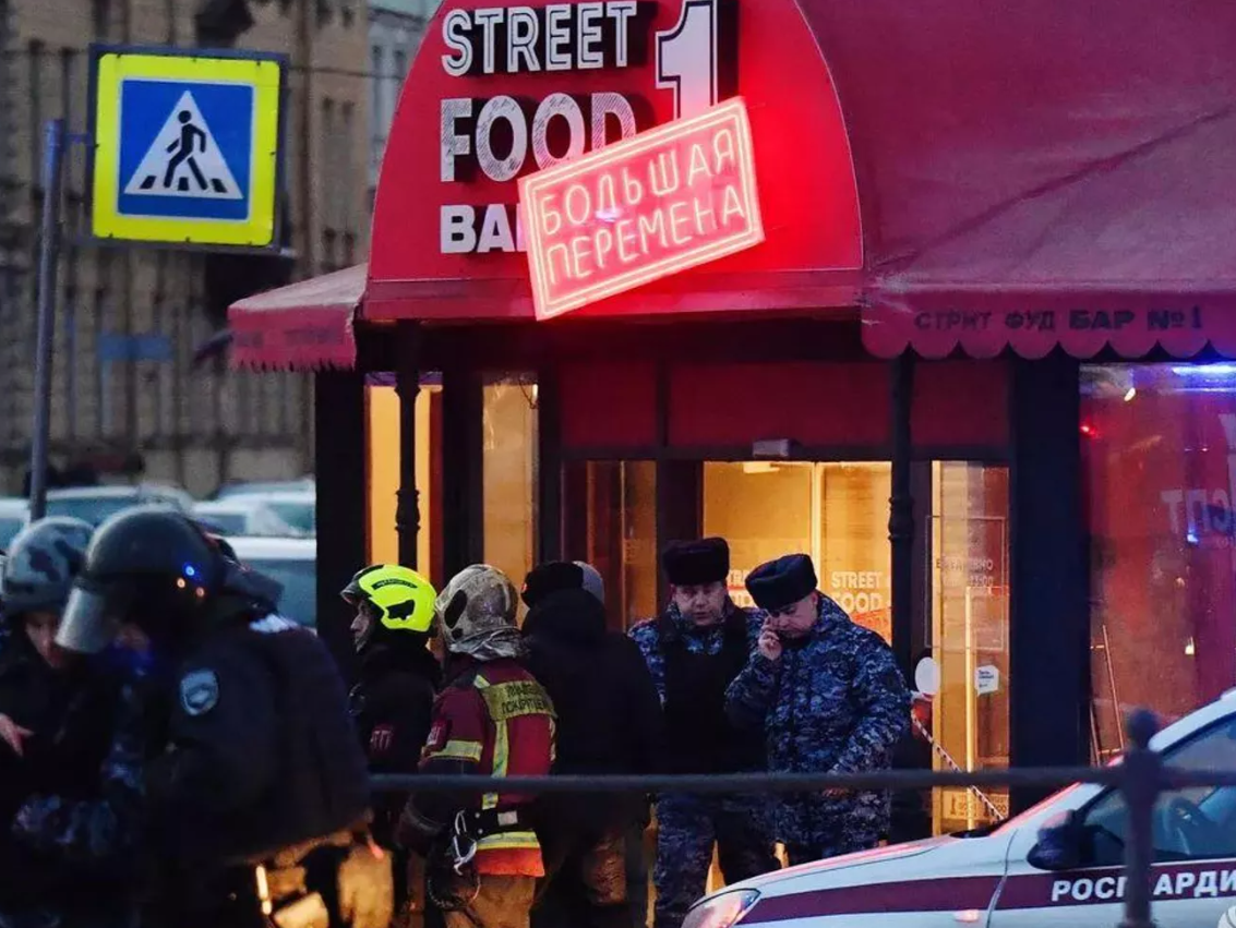俄罗斯圣彼得堡一咖啡馆发生爆炸致1人死亡30人受伤