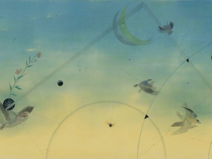 五一小长假打卡“青春心印——第九届关山月美术馆青年工笔画展”