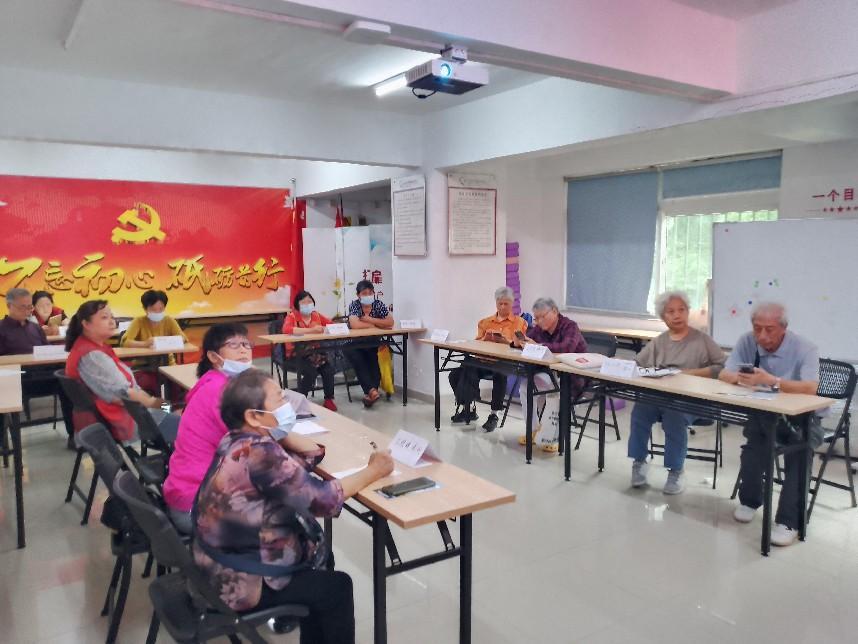 翠竹街道民新社区长者智能手机培训活动圆满结束