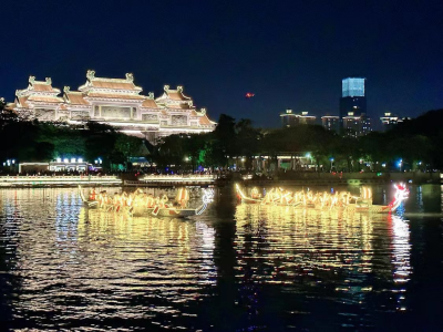 2023欢乐龙舟文化节在顺德启动，“我和夜龙一起乘风破浪”活动同步举行