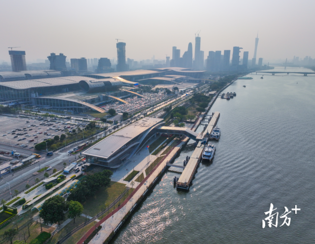 琶洲港澳客运码头拟于4月18日左右正式投运，广州香港2小时互达。南方日报记者 董天健 石磊 摄