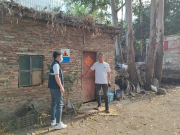 玉塘街道扎实开展房屋安全隐患排查整治专项行动
