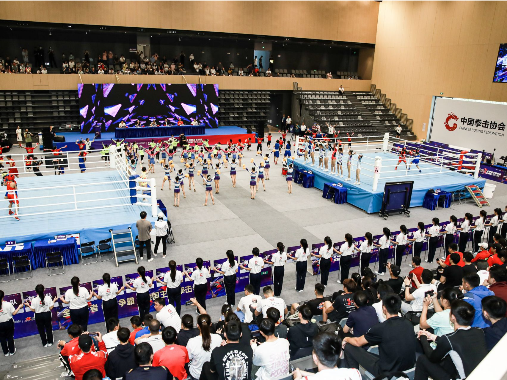 2023全国拳击锦标赛在深开幕，52场赛事38支队伍登台比拼