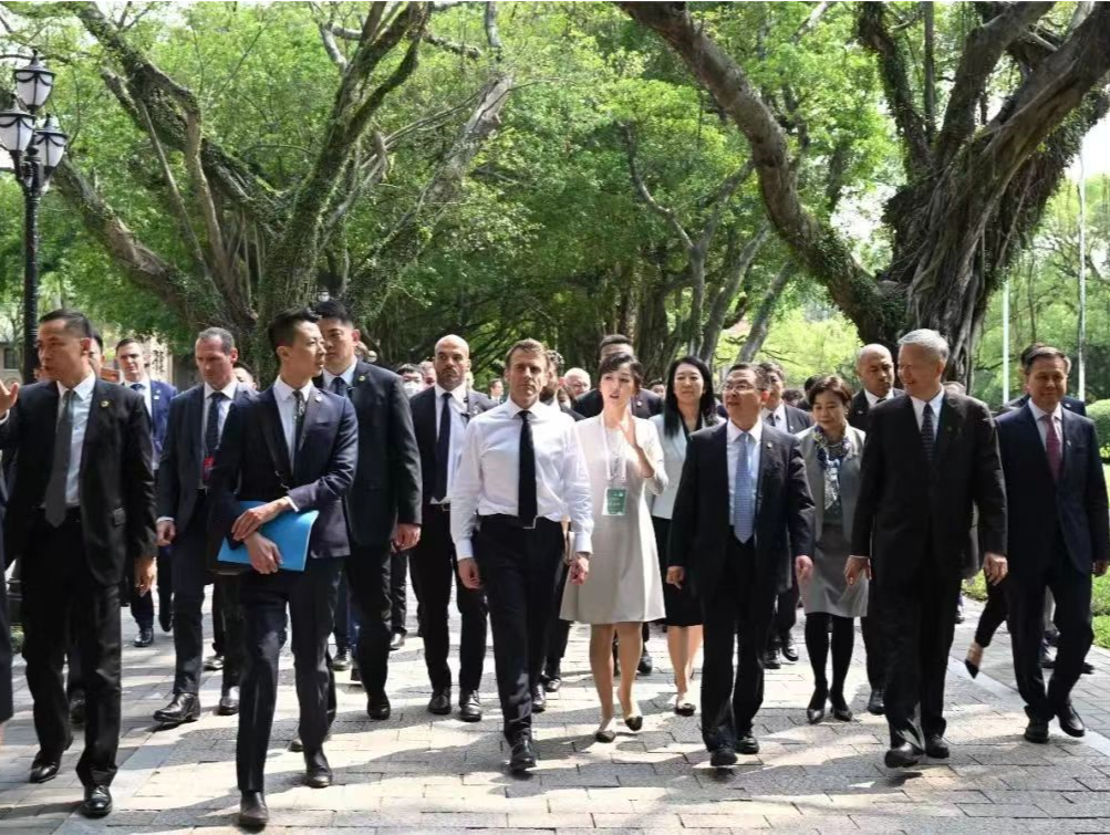 马克龙为中山大学医科“点赞”，还特意提及这个中法合办学院→