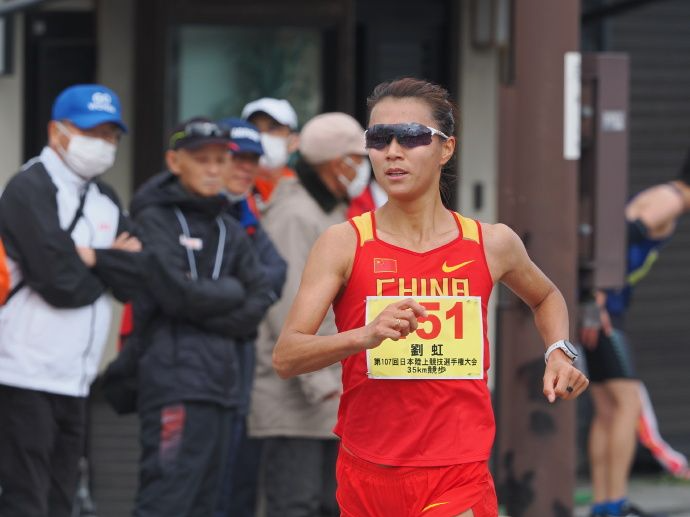刘虹再度刷新女子35公里竞走亚洲纪录