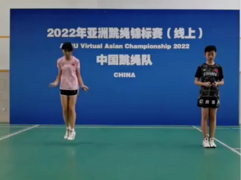 亚洲跳绳锦标赛中国队收获32金