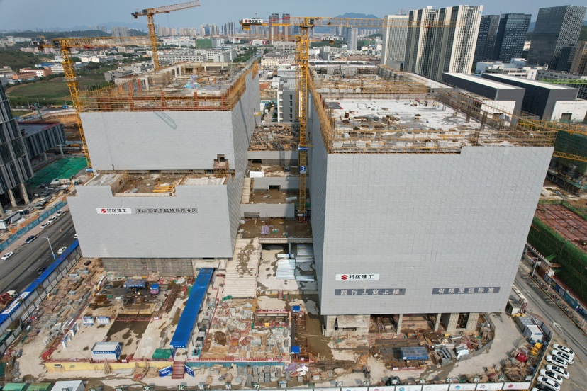 为“工业上楼”提供优质产业空间 深圳宝龙专精特新产业园首期工程封顶